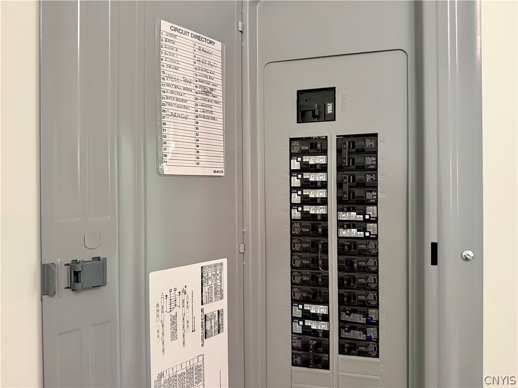 7940 Mile Square Road Harrisburg, NY 13626 - Photo 34 of 50 200 Amp Electrical Panel