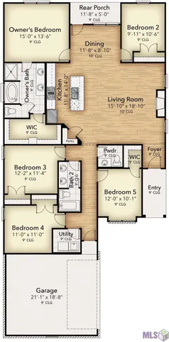 $314,990 | 1536 Frankel Avenue, Zachary, LA 70791