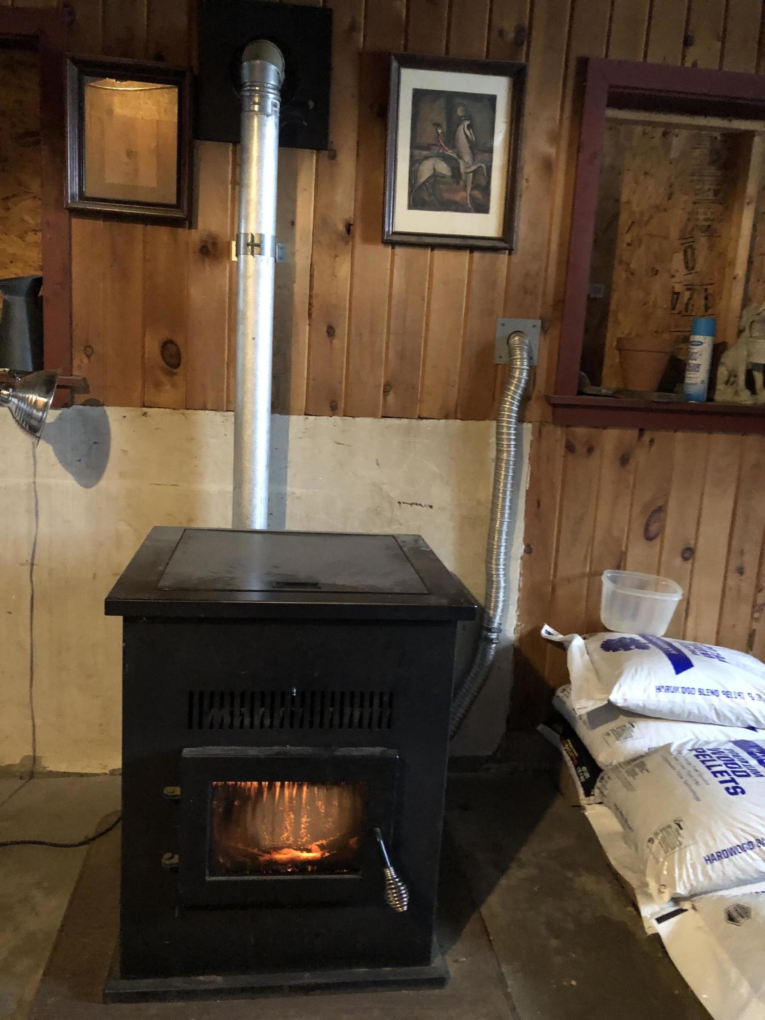 153 Portland Road Gray, ME 04039 - Photo 16 of 17 Pellet Stove