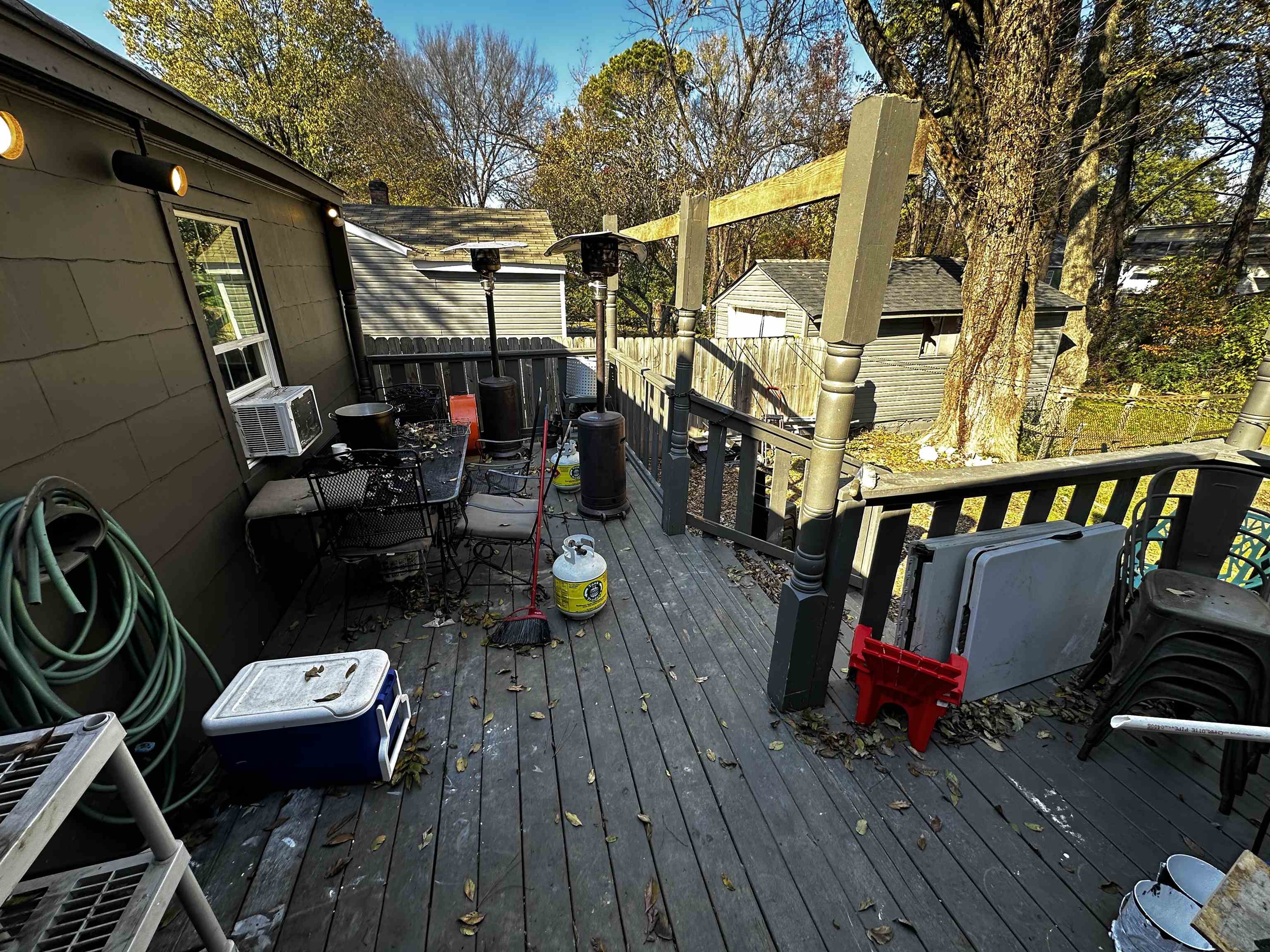 3530 Crow Road Memphis, TN 38108 - Photo 11 of 11 Deck with cooling unit