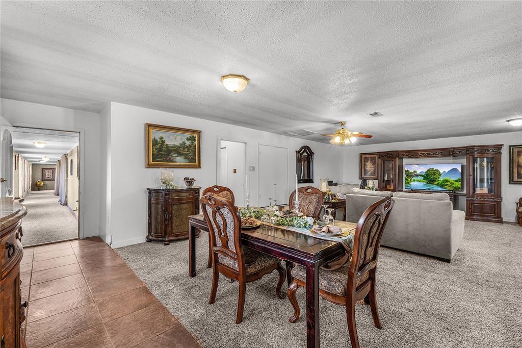 748 Rocky Ridge Lane Weatherford, TX 76085 - Photo 24 of 38 a view of a livingroom and dining room