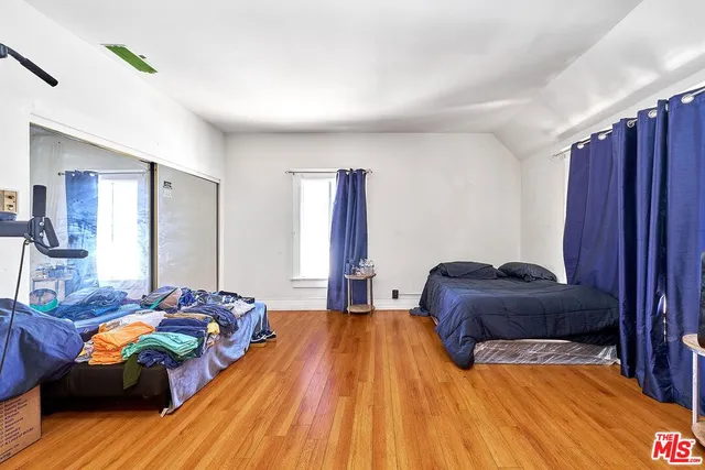 a view of livingroom with hardwood floor and window