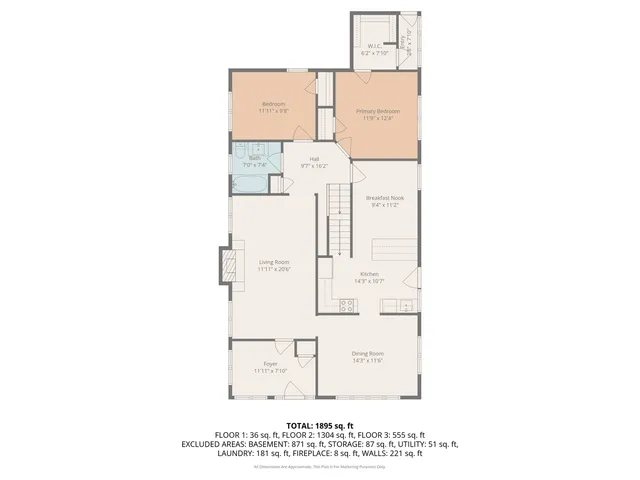 a picture of floor plan