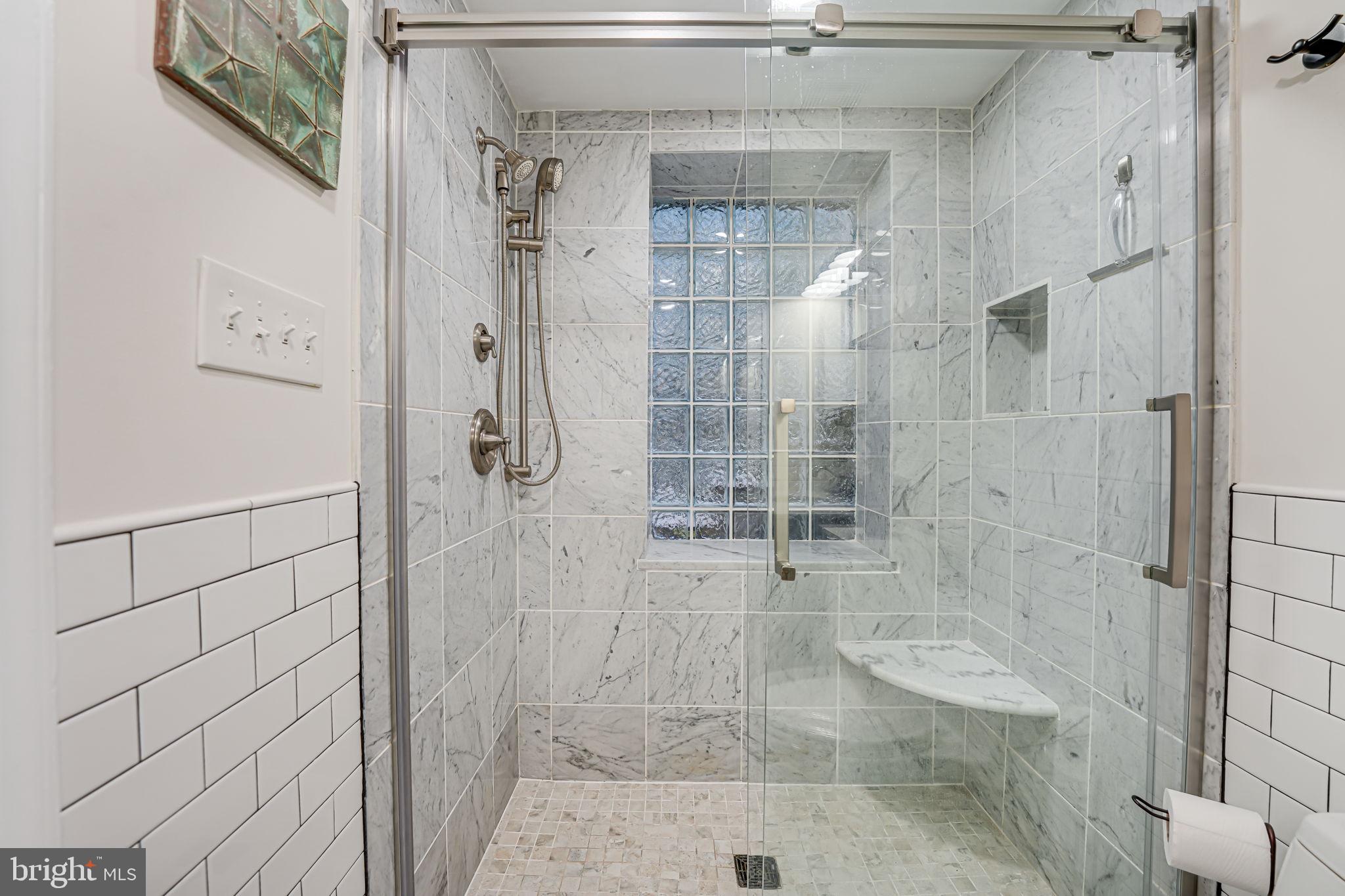 1326 R Street Northwest, Unit 1 Washington, DC 20009 - Photo 23 of 32 a bathroom with a shower