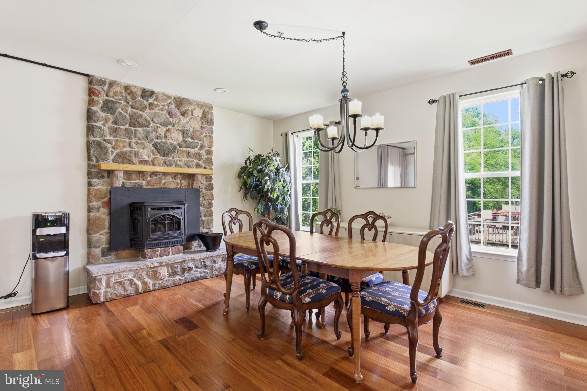 800 Rustic Court Perryville, MD 21903 - Photo 13 of 35 a view of a dining room with furniture window and wooden floor