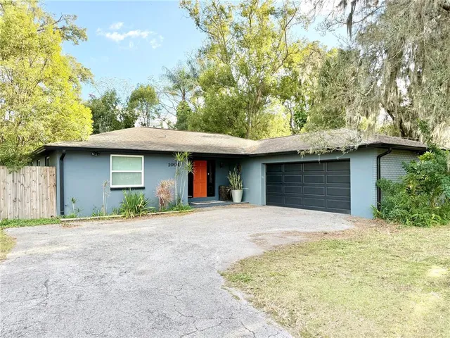 a house with a outdoor space