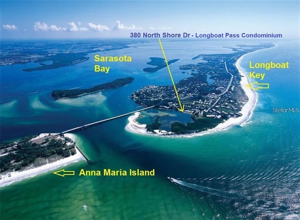 380 North Shore Road, Unit 5 Longboat Key, FL 34228 - Photo 1 of 1 Located on the northern tip of Longboat Key