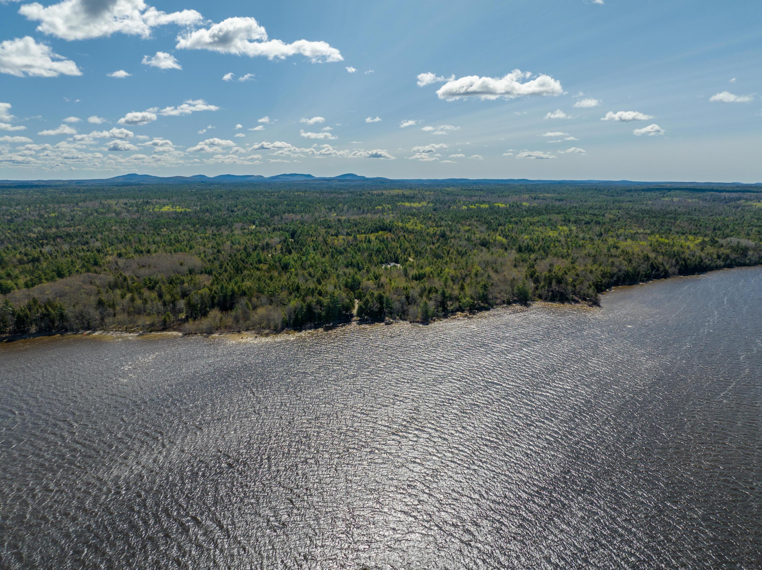 Lot#13 Peaceful Point Road Ellsworth, ME 04605 - Photo 45 of 45 Aerial Overview of Lot...