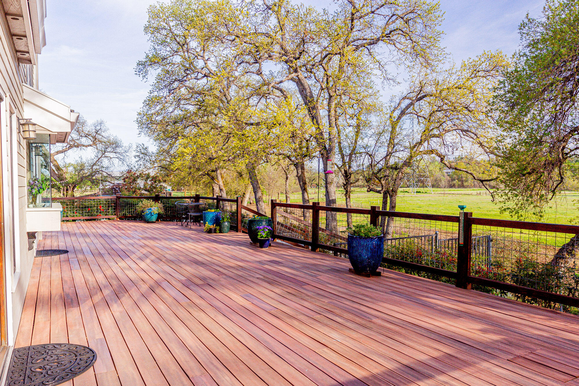 23848 Springwood Way Millville, CA 96062 - Photo 15 of 99 a view of outdoor space with deck and trees