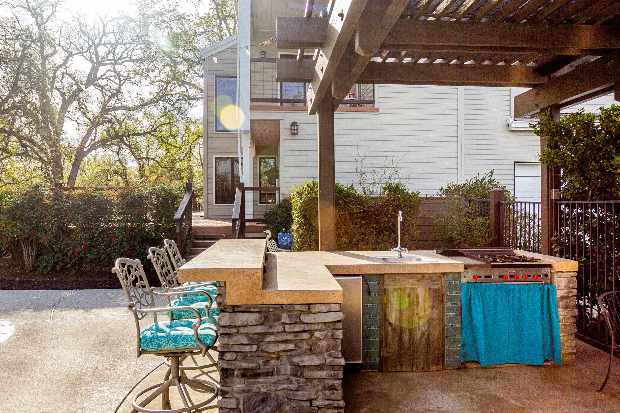 23848 Springwood Way Millville, CA 96062 - Photo 41 of 99 Outdoor kitchen