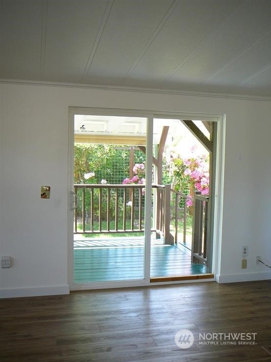 843 Sherburne Road Sequim, WA 98382 - Photo 12 of 40 a view of an entryway with wooden floor