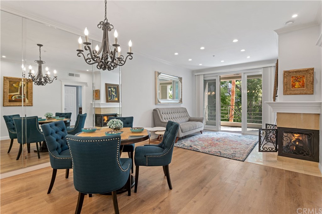 2243 Martin, Unit 314 Irvine, CA 92612 - Photo 11 of 75 a view of a dining room with furniture window and wooden floor