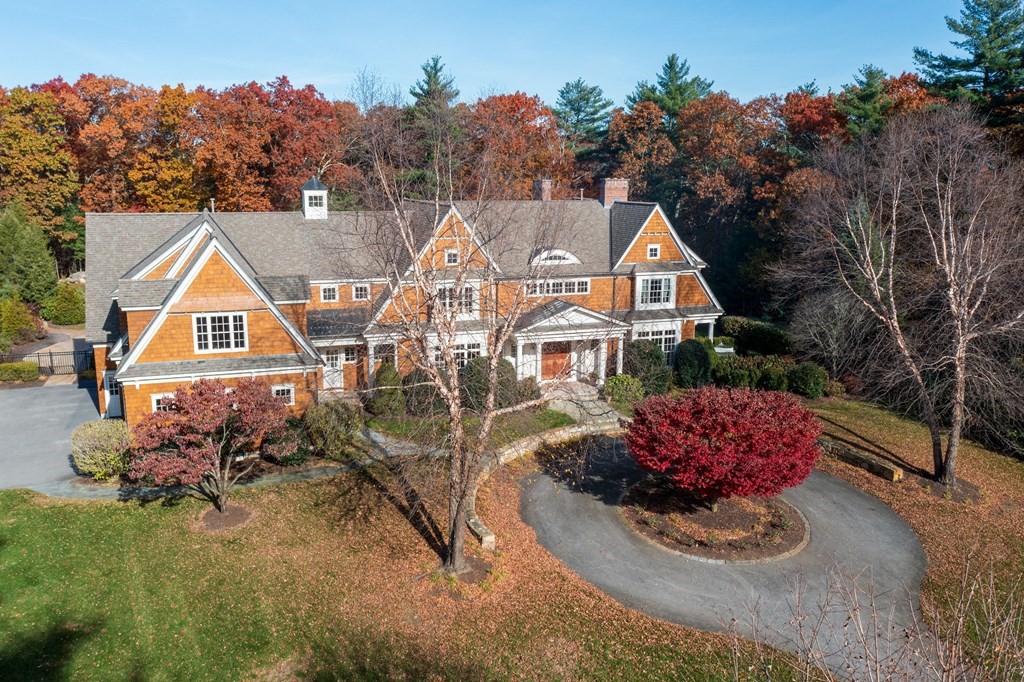 66 Goodnow Road Sudbury, MA 01776 - Photo 42 of 42 an aerial view of a house