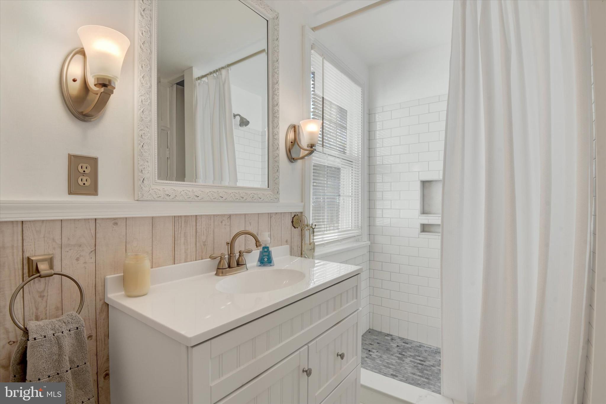 6739 South Clifton Road Frederick, MD 21703 - Photo 30 of 52 Updated bath with subway tile