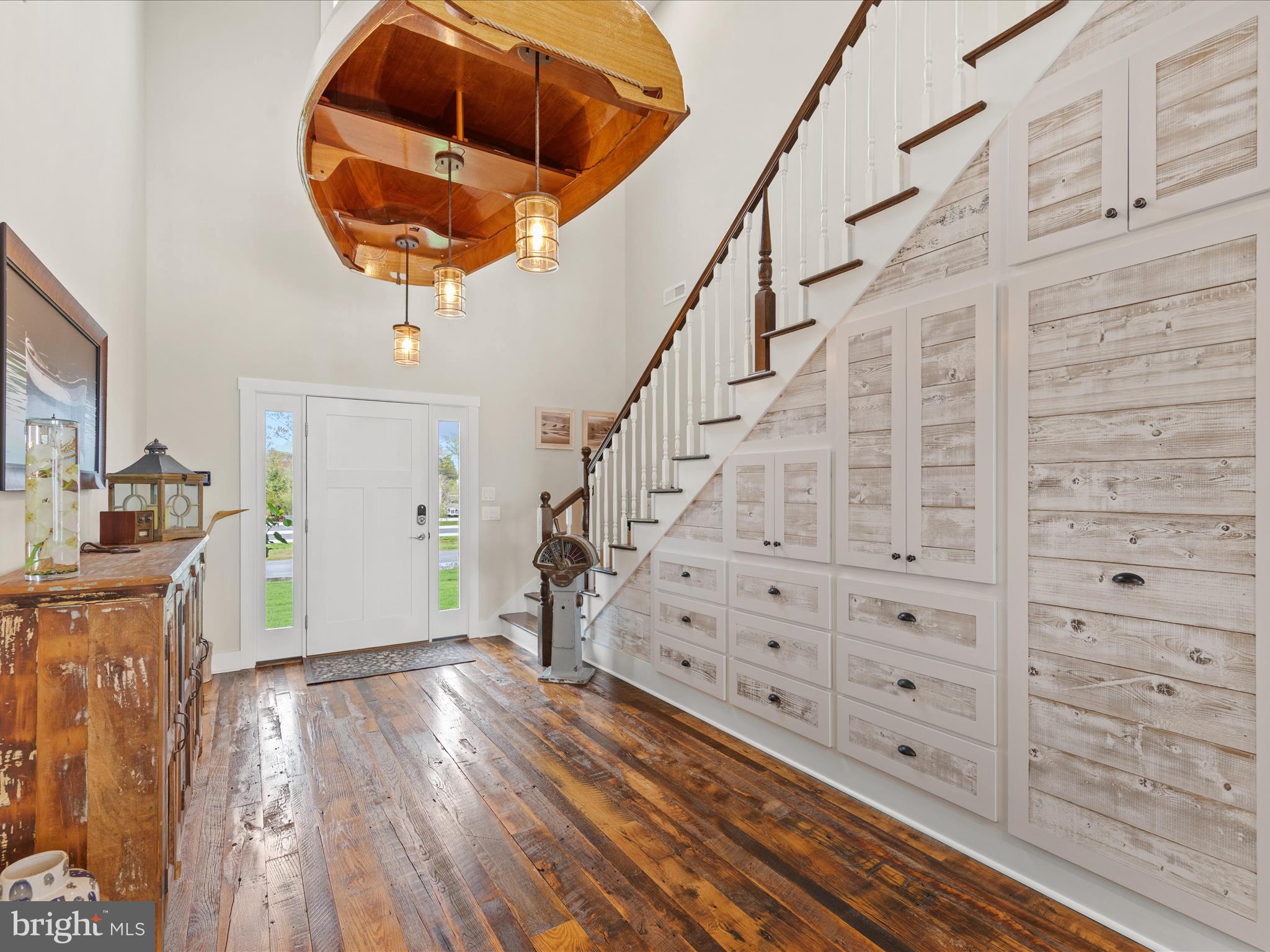 2 Marshall Road Rehoboth Beach, DE 19971 - Photo 5 of 77 Custom shiplap storage built into the stairs