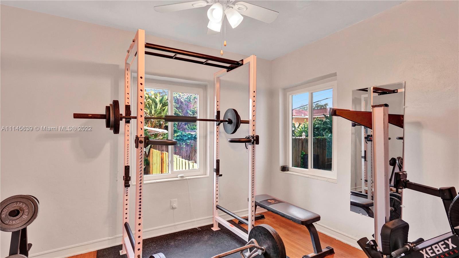 152 Northwest 103rd Street Miami Shores, FL 33150 - Photo 17 of 27 a view of a room with gym equipment