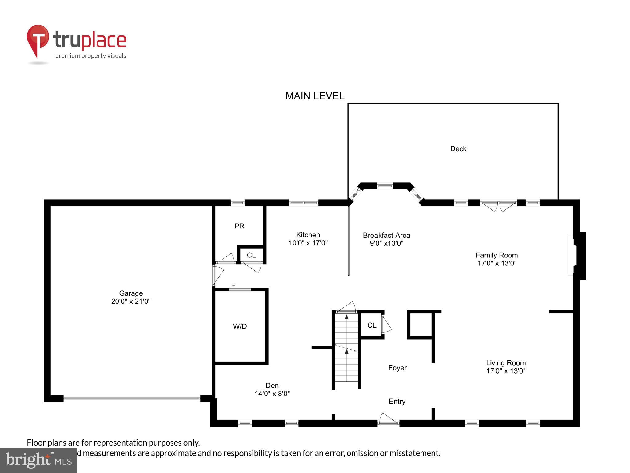 1515 Stuart Road Reston, VA 20194 - Photo 80 of 81 Main Lvl Floorplan made for Entertaining