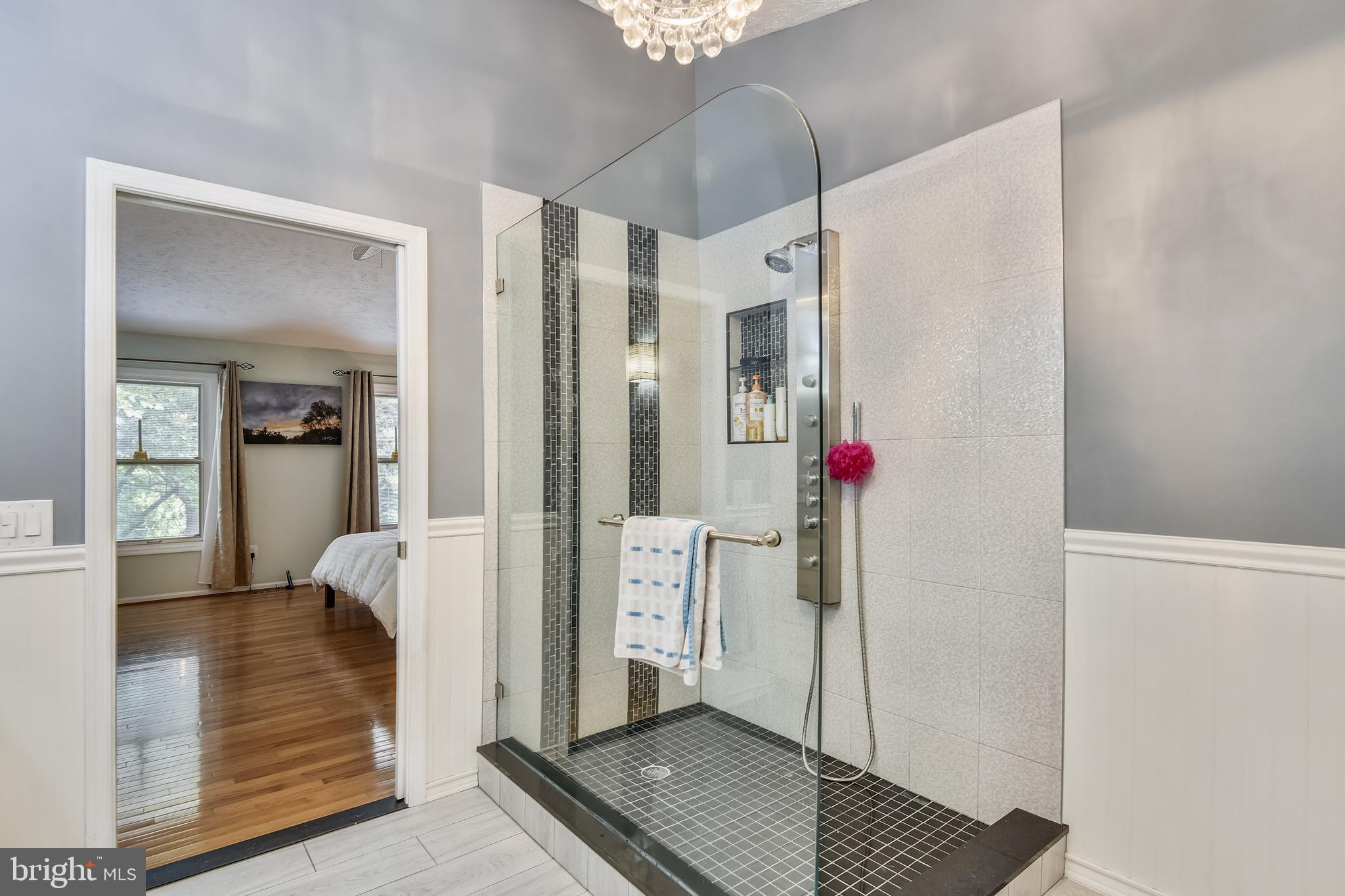 1515 Stuart Road Reston, VA 20194 - Photo 47 of 81 Big Frameless Shower in primaray bath