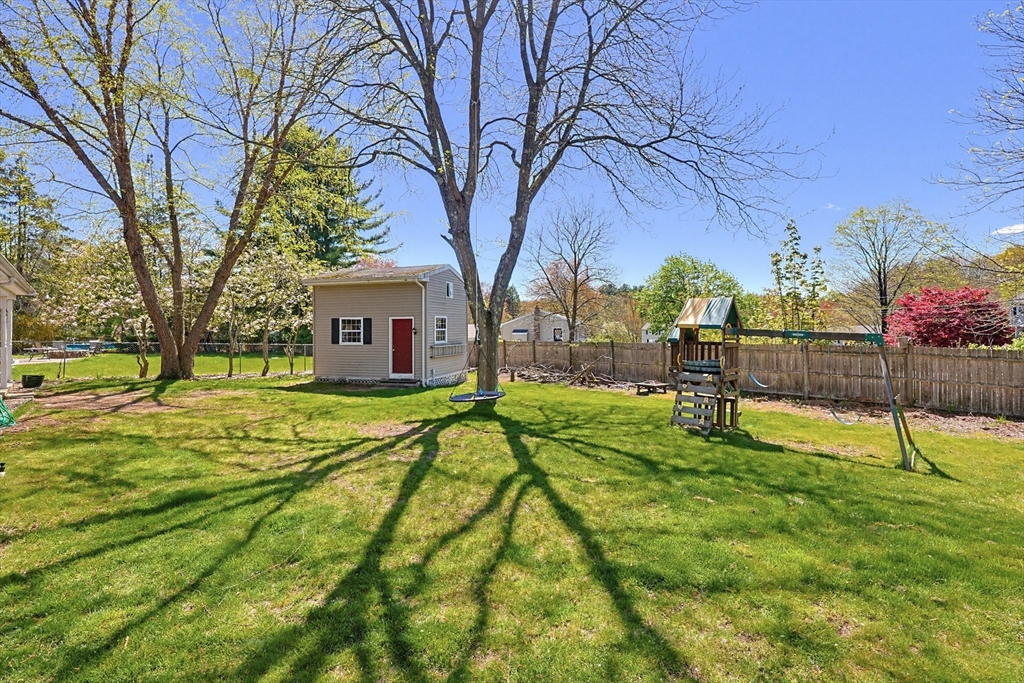 18 Anchorage Road Franklin, MA 02038 - Photo 42 of 42 a view of a house with a backyard