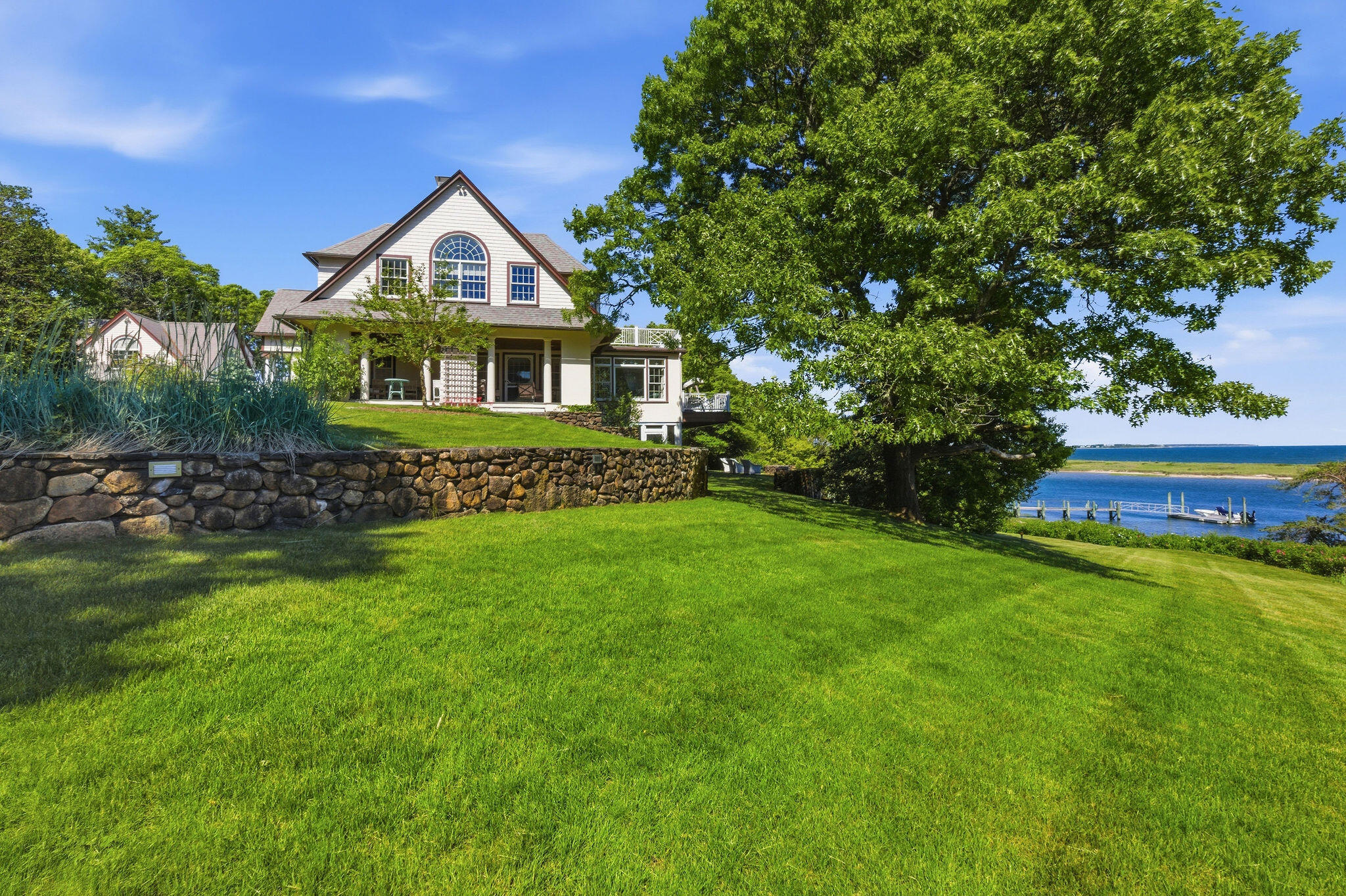 63 Main Street Osterville, MA 02655 - Photo 43 of 48 Side Lawn to Water
