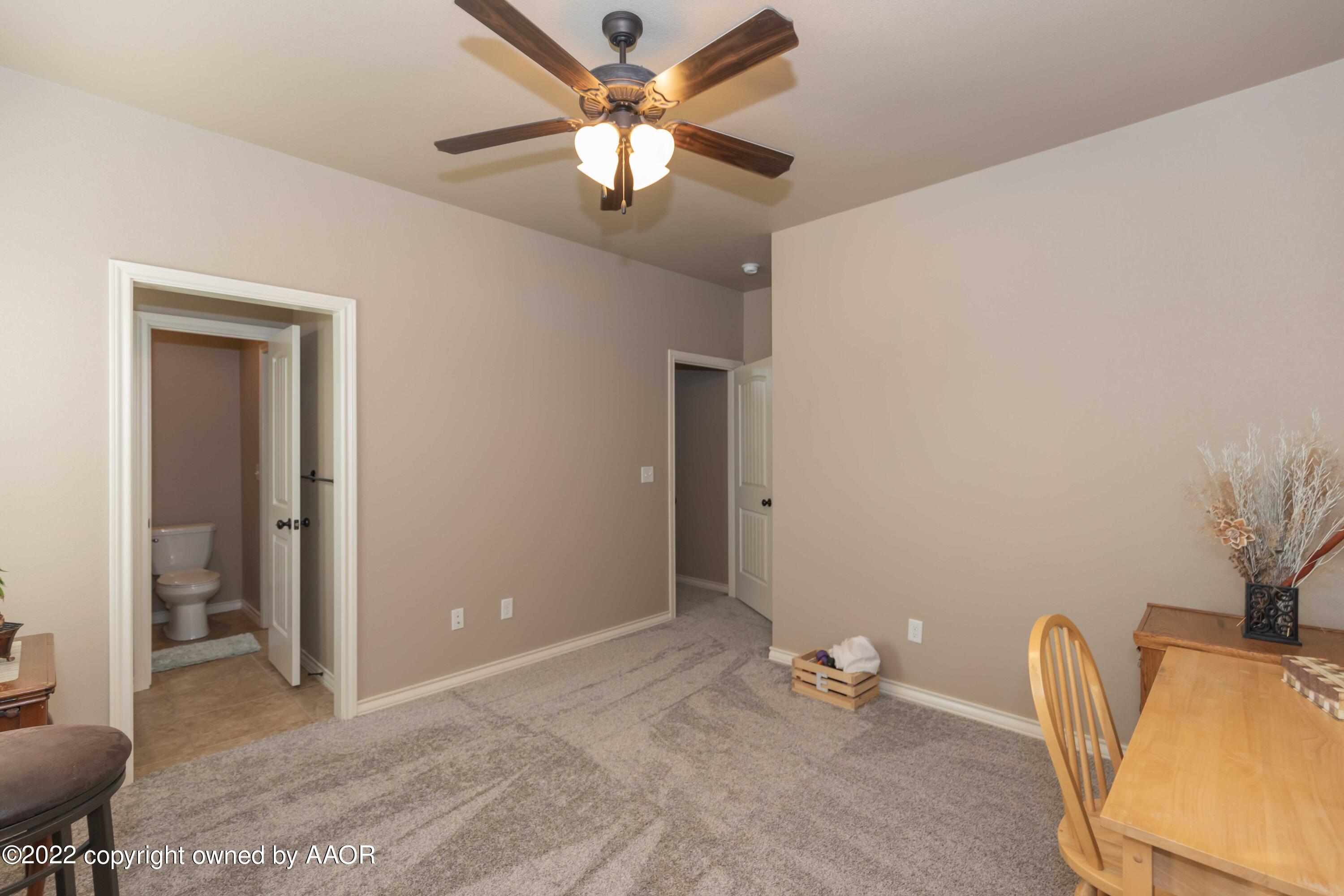 18450 Quail Crossing Road Amarillo, TX 79124 - Photo 38 of 61 BEDROOM 3 VIEW 2
