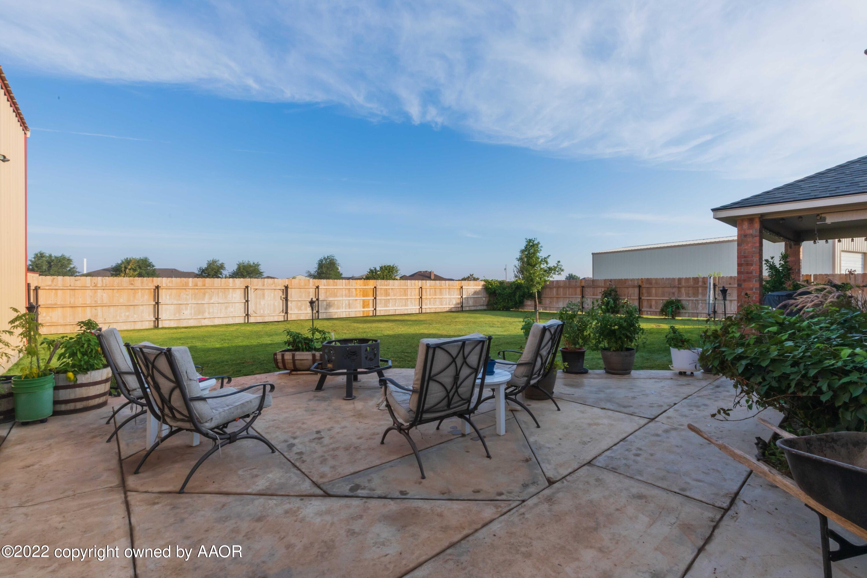 18450 Quail Crossing Road Amarillo, TX 79124 - Photo 50 of 61 PATIO VIEW 1
