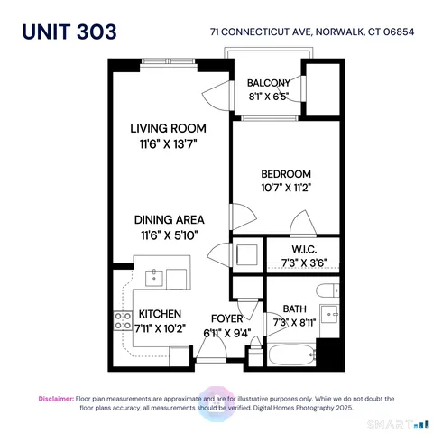$1,775 | 71 Connecticut Avenue, Unit 303, Norwalk, CT 06850
