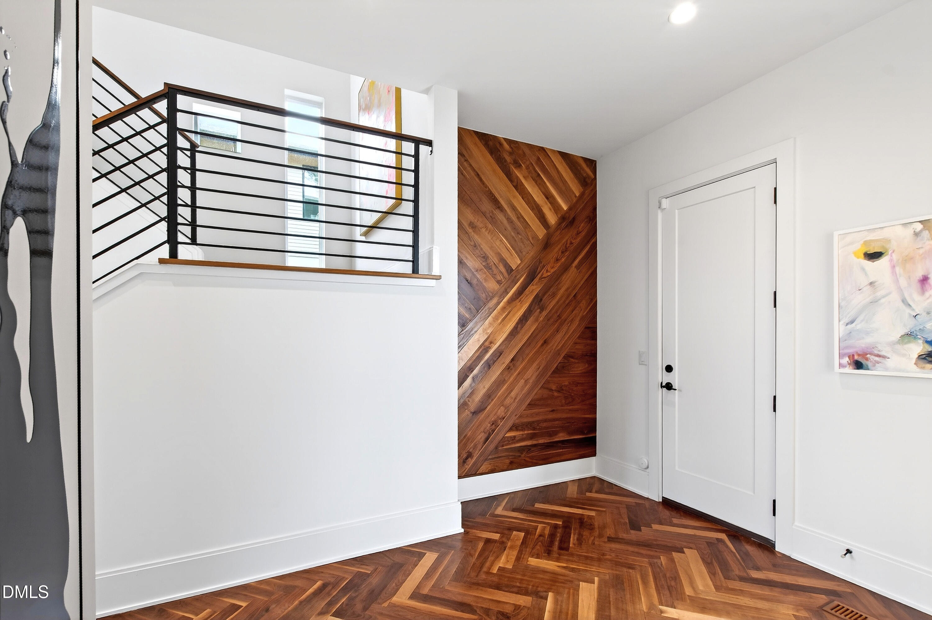 1617 Nottingham Road Raleigh, NC 27607 - Photo 14 of 76 an entryway view with wooden floor and a window