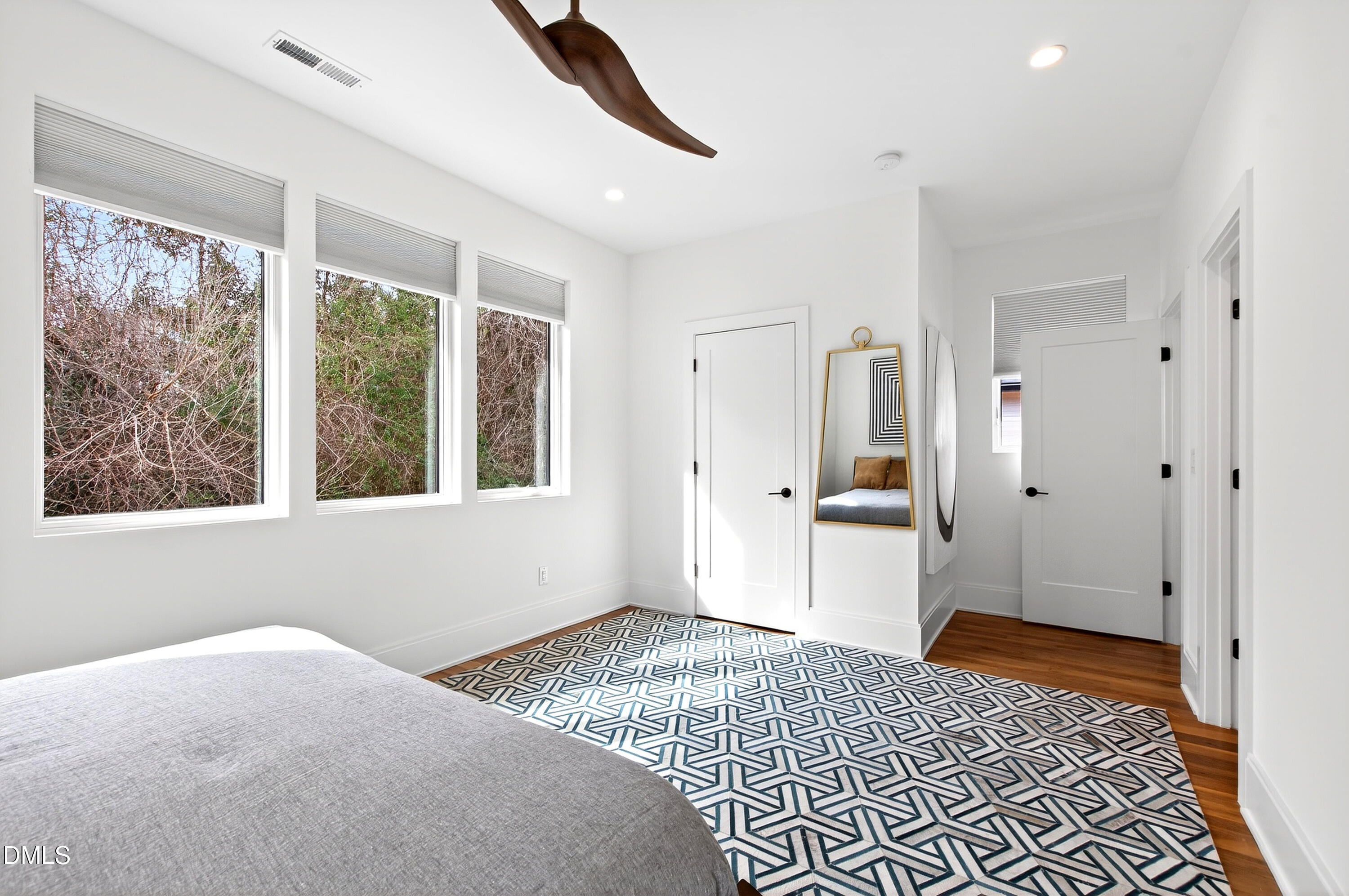 1617 Nottingham Road Raleigh, NC 27607 - Photo 48 of 76 a bedroom with a bed and a window
