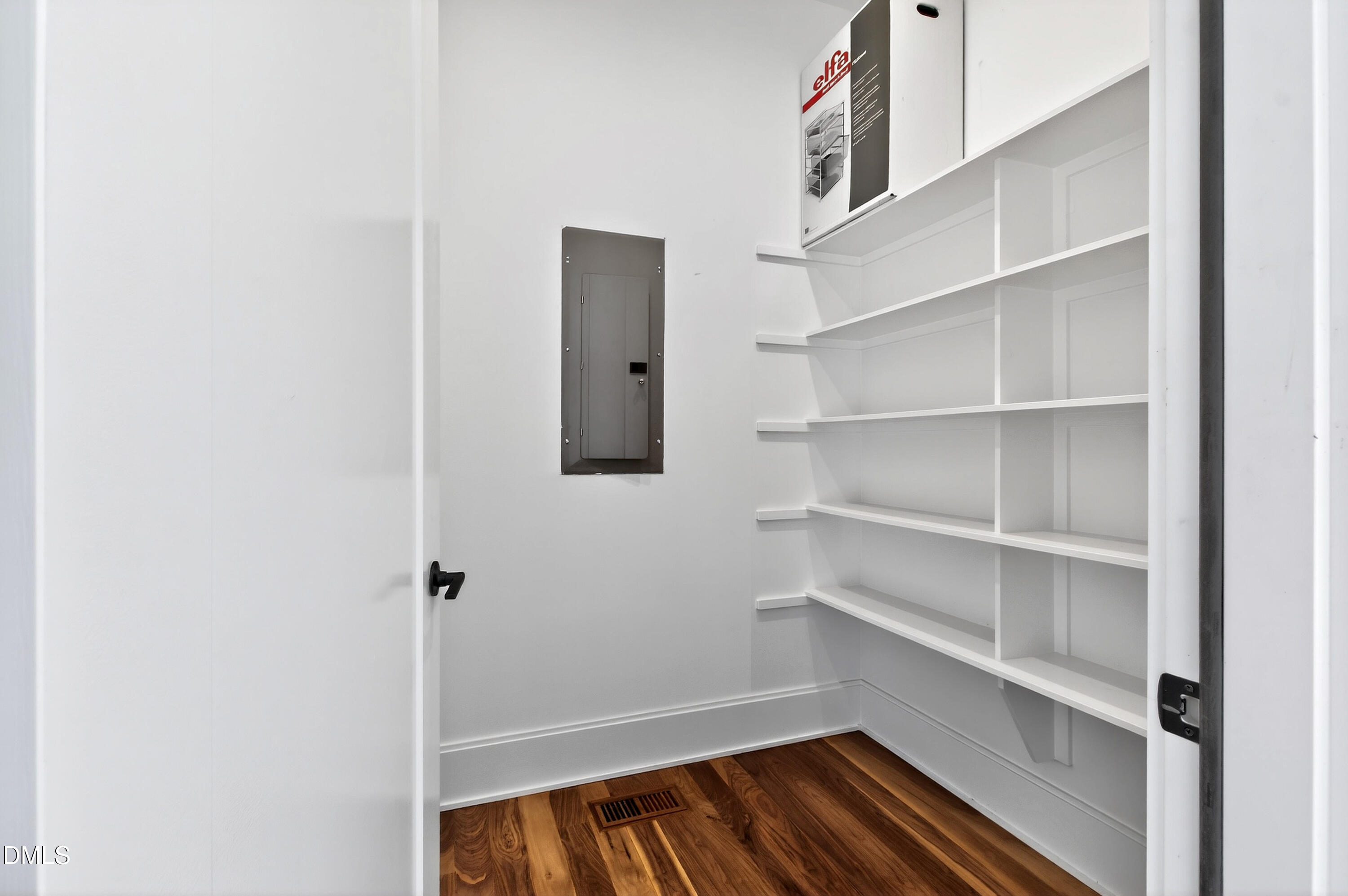1617 Nottingham Road Raleigh, NC 27607 - Photo 64 of 76 a view of walk in closet with empty racks