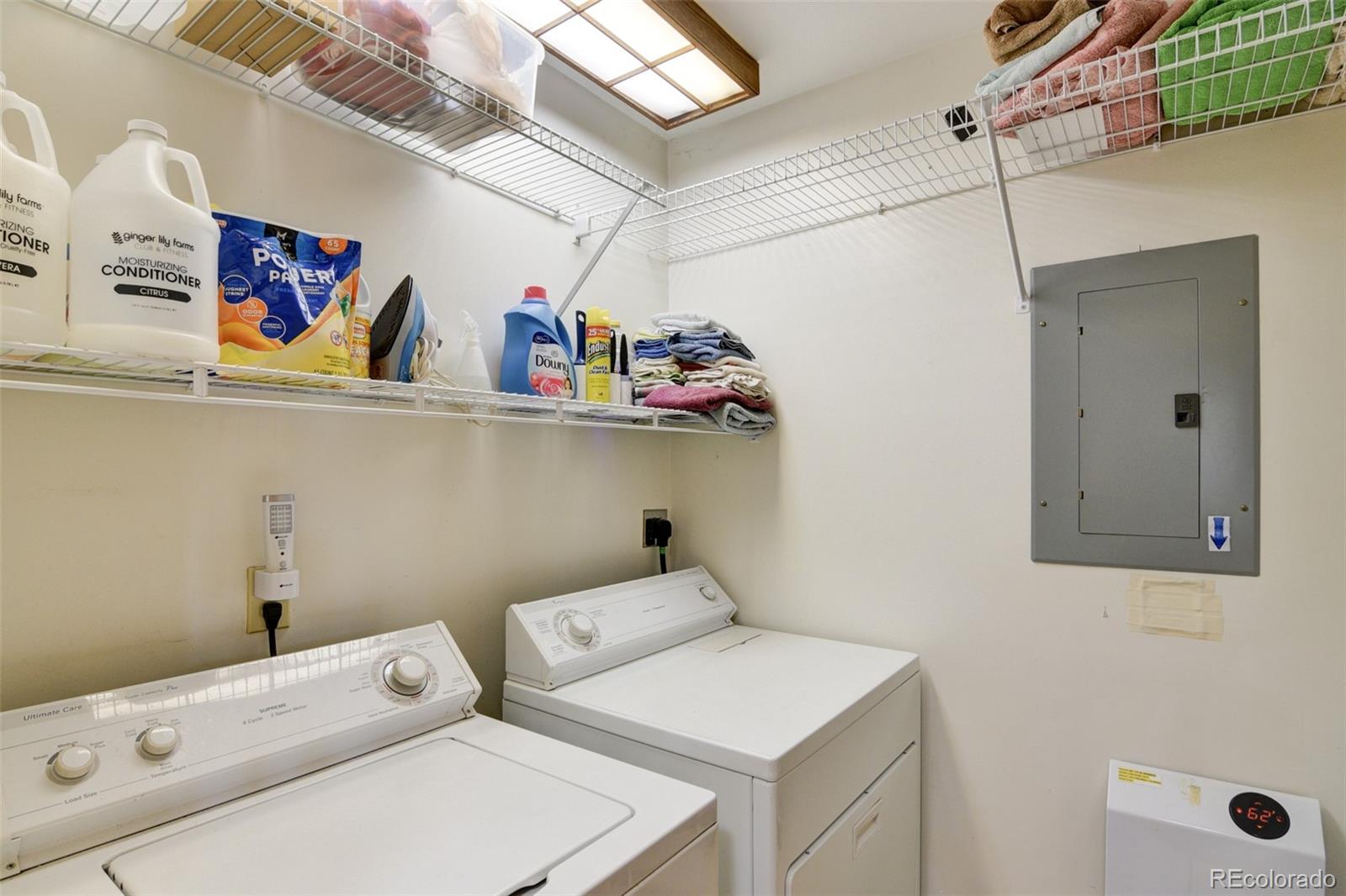 3750 Singletree Road Hartsel, CO 80449 - Photo 29 of 46 a utility room with dryer and washer