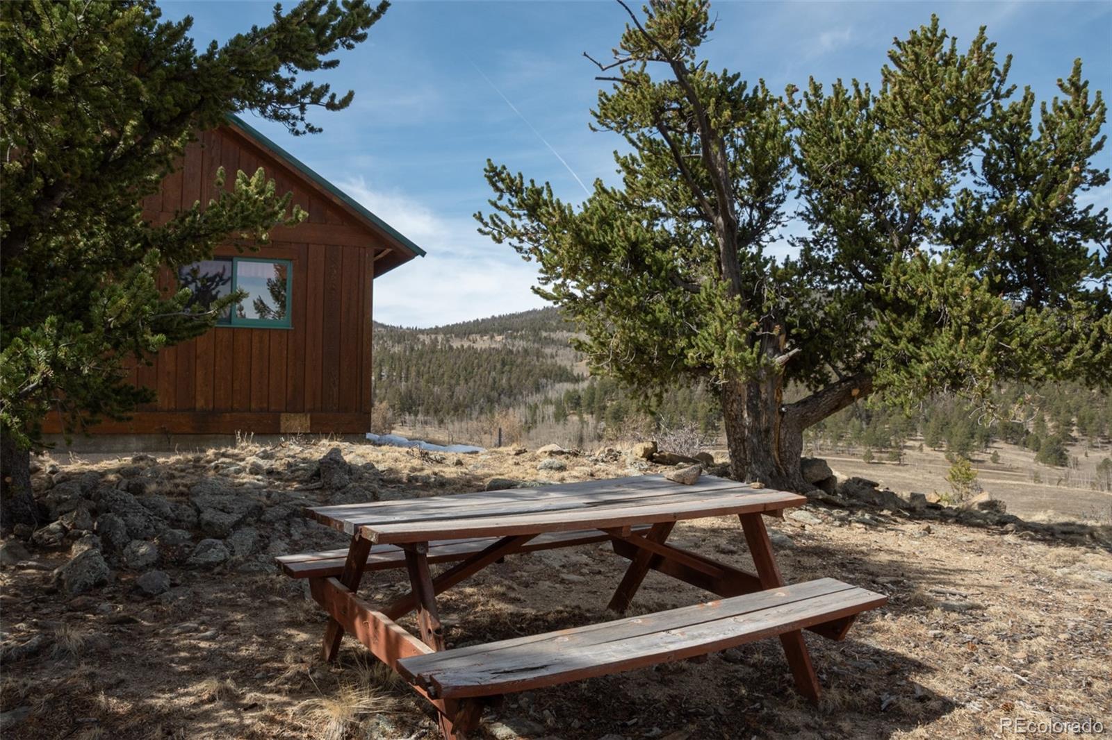 3750 Singletree Road Hartsel, CO 80449 - Photo 40 of 46 a view of a backyard with sitting area