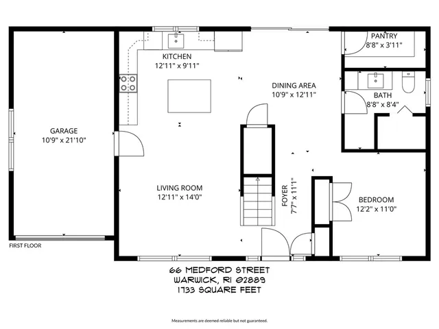 $619,900 | 66 Medford Street, Warwick, RI 02889