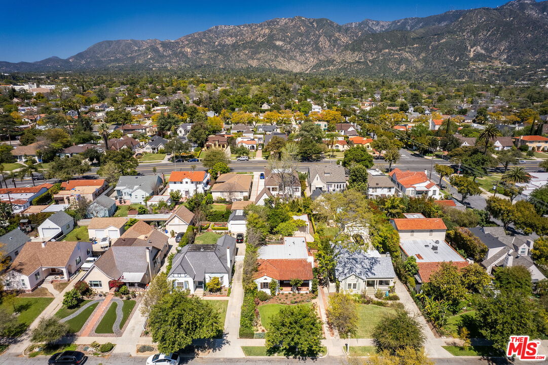 2101 Lambert Drive Pasadena, CA 91107 - Photo 47 of 48 an aerial view of residential houses with outdoor space
