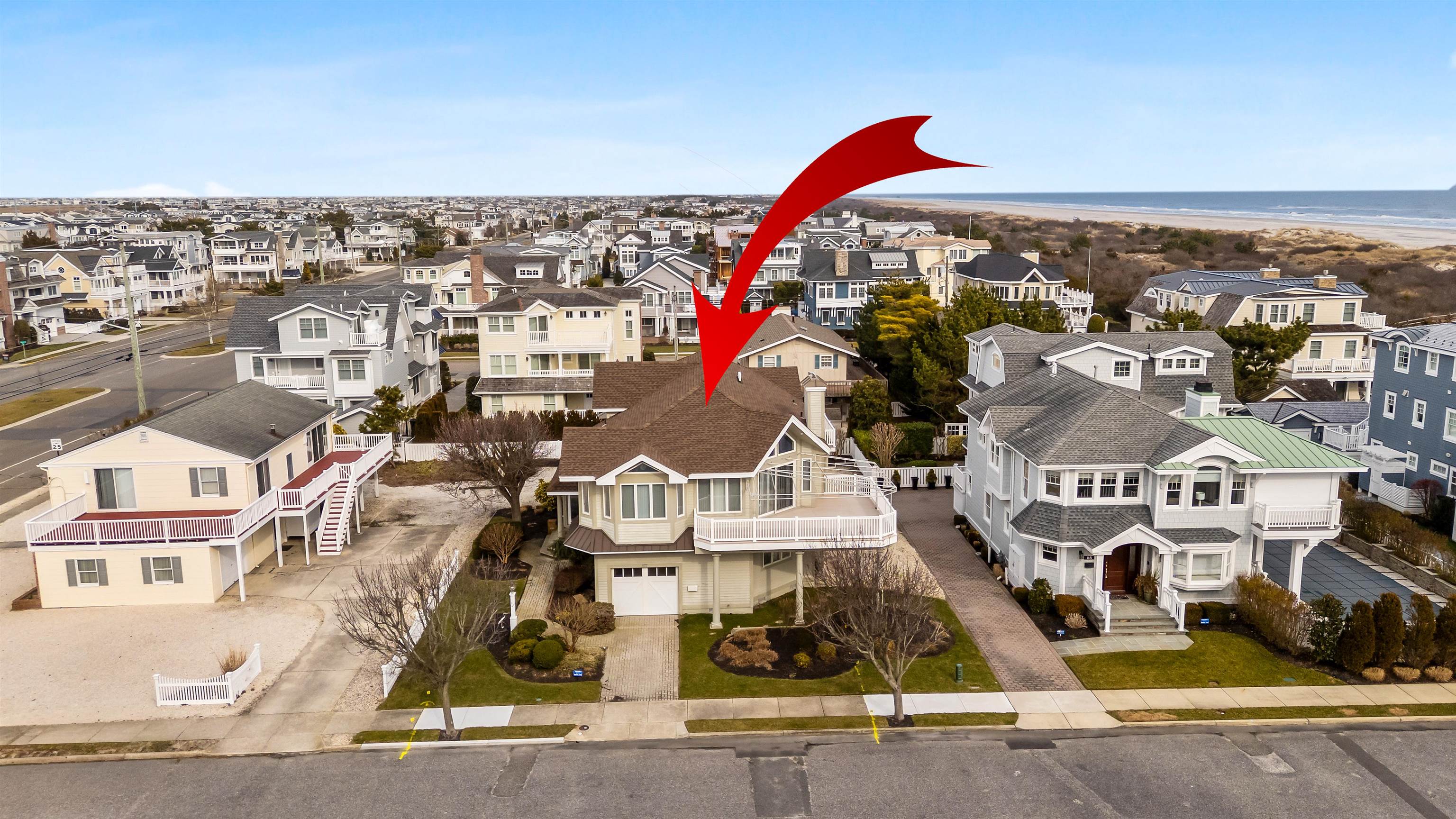 177 71st Street Avalon, NJ 08202 - Photo 5 of 44 an aerial view of multiple house
