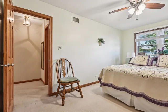 a view of an entryway with shelves