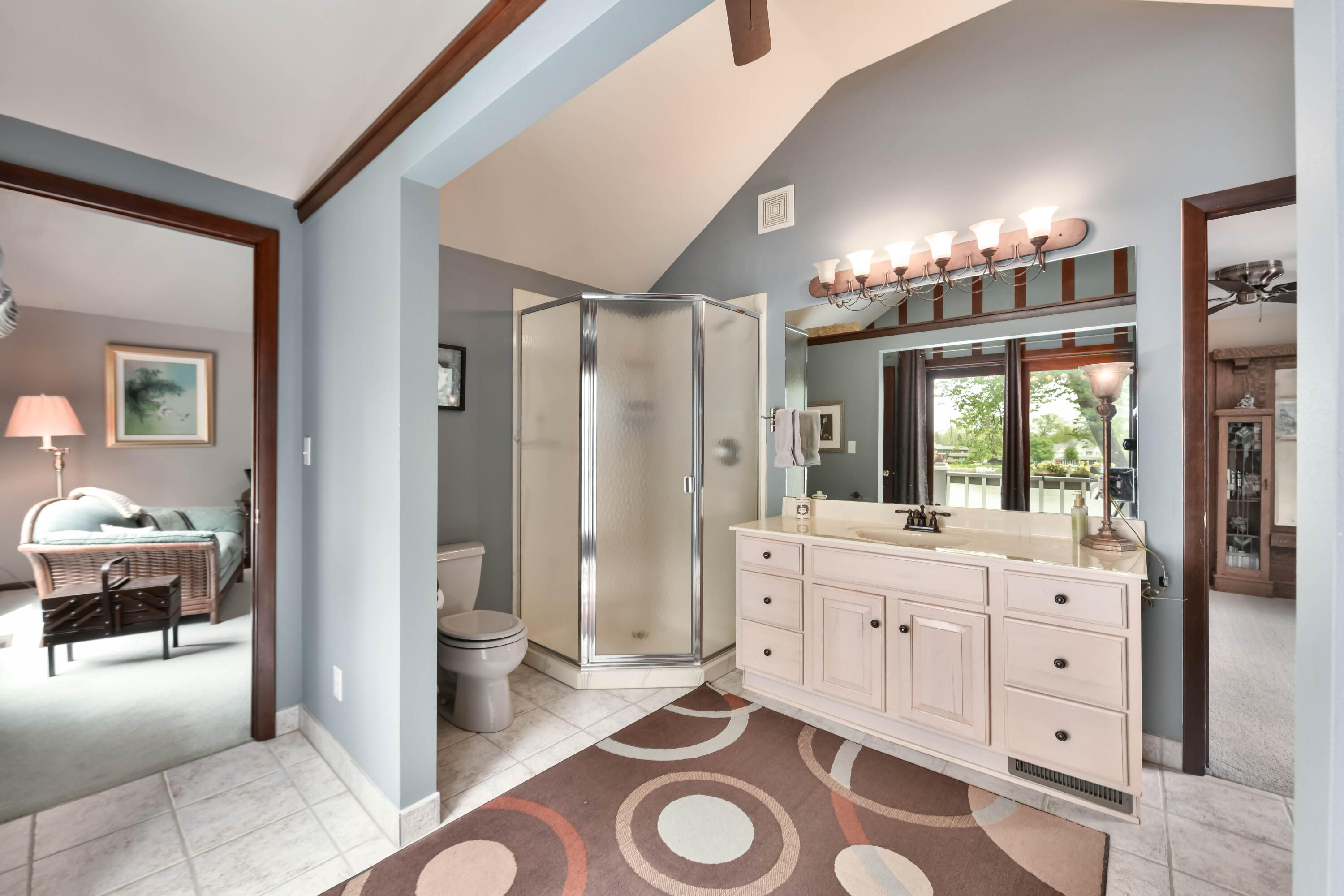 N9129 East Shore Road East Troy, WI 53120 - Photo 18 of 20 Spacious bathroom