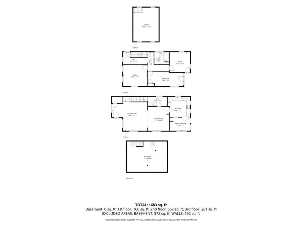 110 Messinger Street Bangor, PA 18013 - Photo 36 of 39 Visualize your dream home with this detailed, multi-level floor plan.