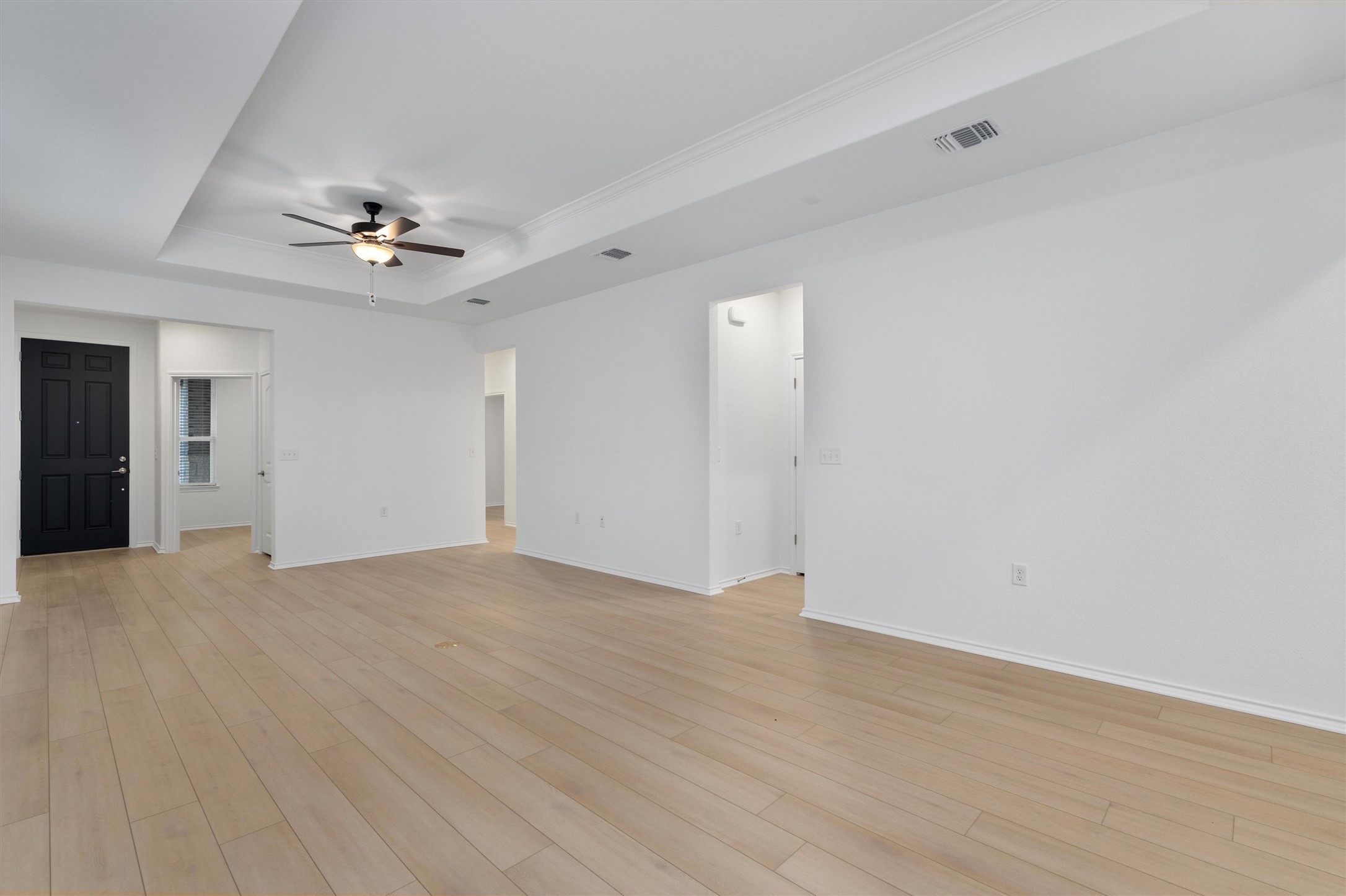 310 Livewater Lane Georgetown, TX 78633 - Photo 11 of 33 a view of empty room with wooden floor