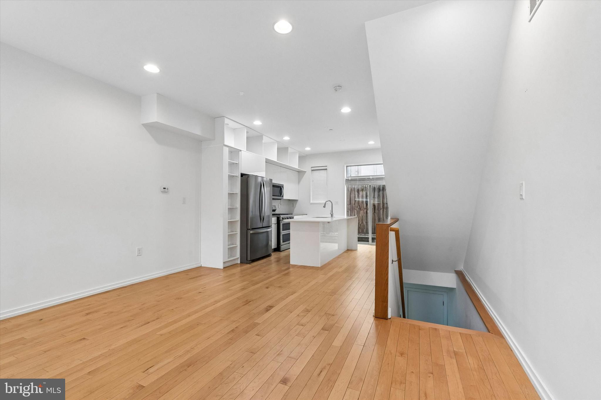 936 North Leithgow Street Philadelphia, PA 19123 - Photo 1 of 40 a view of kitchen with wooden floor