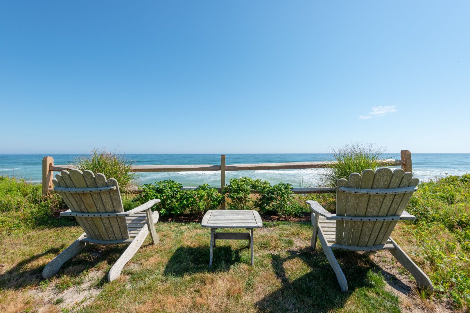 56 R Madequecham Valley Road Nantucket, MA 02554 - Photo 18 of 52 a view of a chairs and table in patio