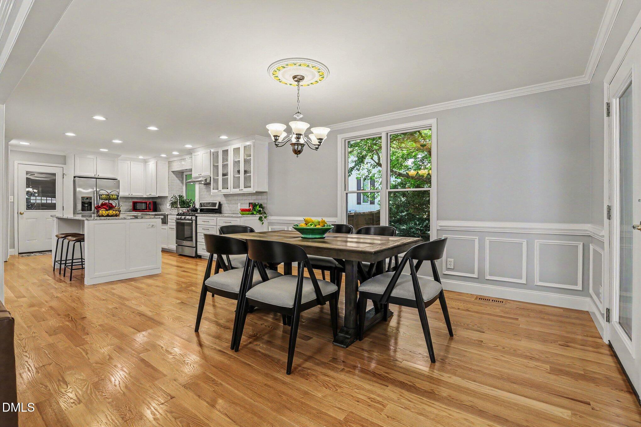 10328 Baileywick Road Raleigh, NC 27613 - Photo 13 of 36 dining area - opens to kitchen