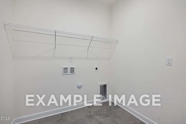 a view of a street with an empty space