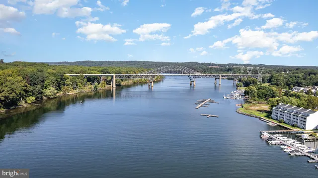 a view of a lake with a mountain