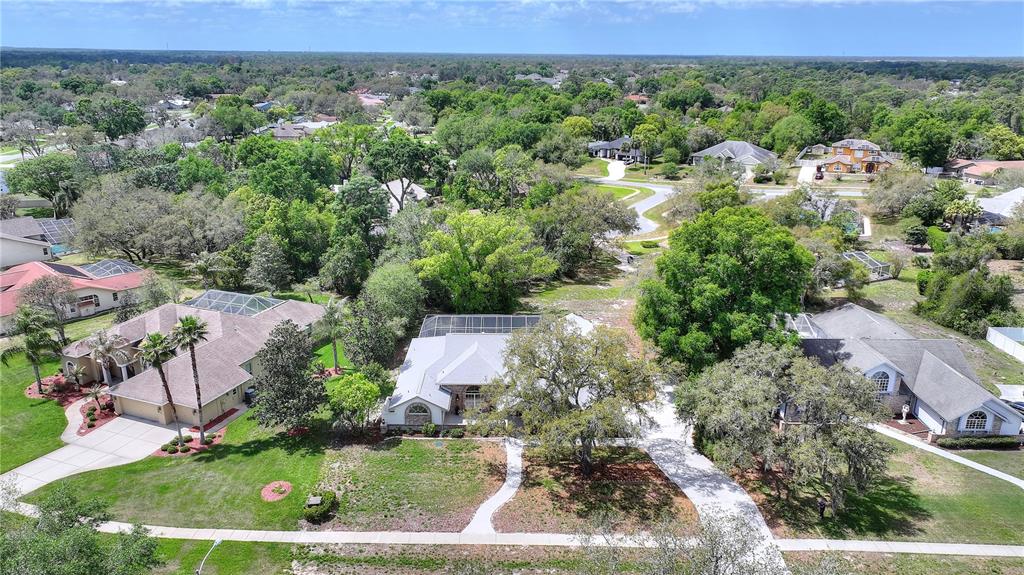 419 Silas Court Spring Hill, FL 34609 - Photo 45 of 56 an aerial view of a house with a yard