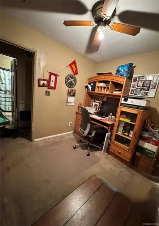 a room with gym equipment