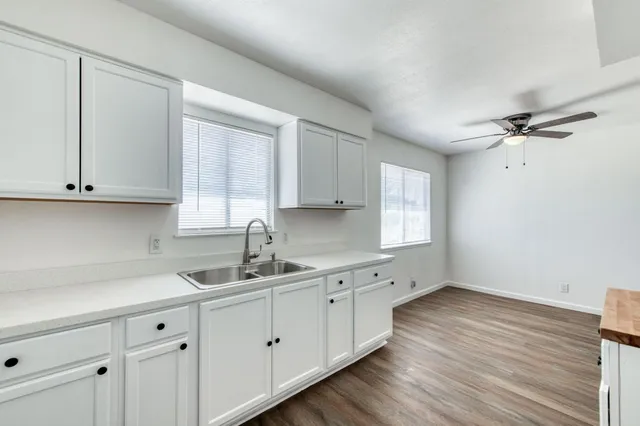 wooden floor in an empty room
