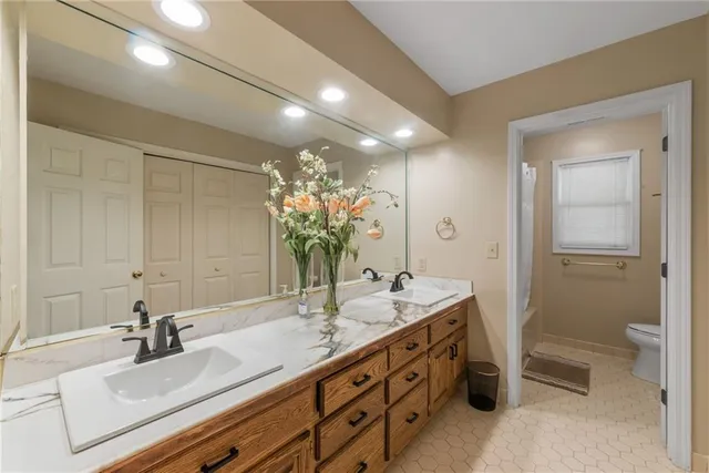 a view of a room with rack on the wall