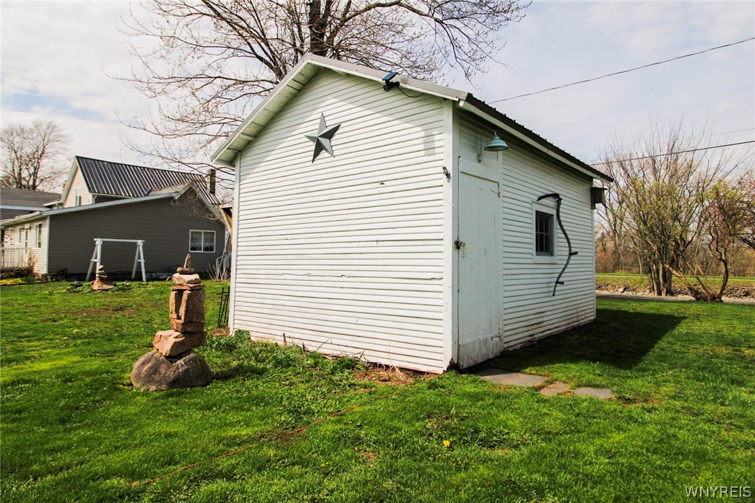 507 Canal Street Ridgeway, NY 14103 - Photo 21 of 25 shed (16 x 12) metal roof