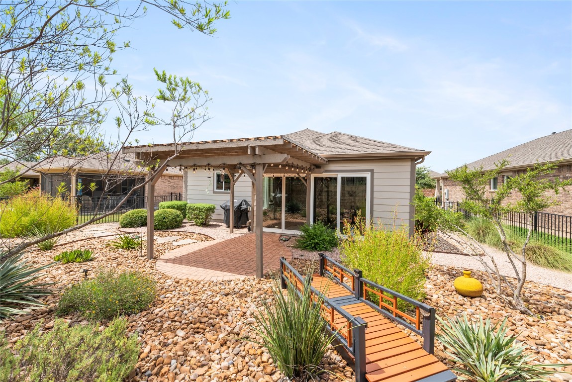 307 Hobby Street Georgetown, TX 78633 - Photo 32 of 40 a front view of a house with a yard